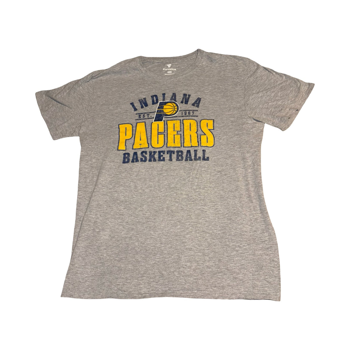 Fanatics Indiana Pacers NBA Basketball Graphic T-Shirt - Men’s L