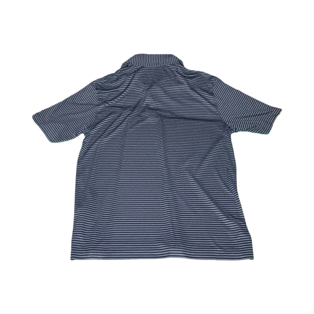 Greg Norman Men's Striped Performance Polo Shirt - Size L