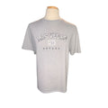 Vintage Las Vegas Nevada LV Embroidered Heather Grey T-Shirt - Mens Size Large