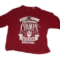 Indiana Hoosiers 2025 National Champs Cropped T-Shirt – Women's Large