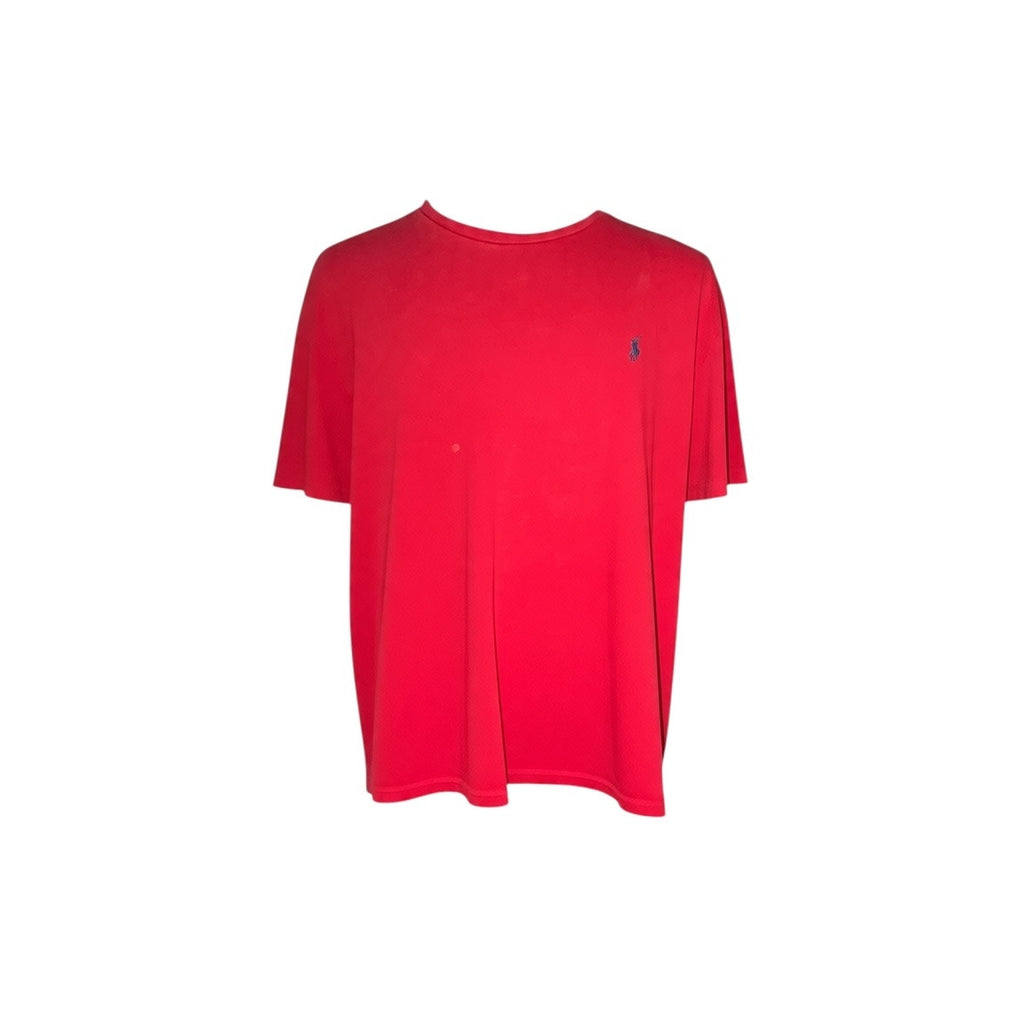 Set of 2 Polo Ralph Lauren Men's Classic Cotton T-Shirts - Red/Blue - Mens L