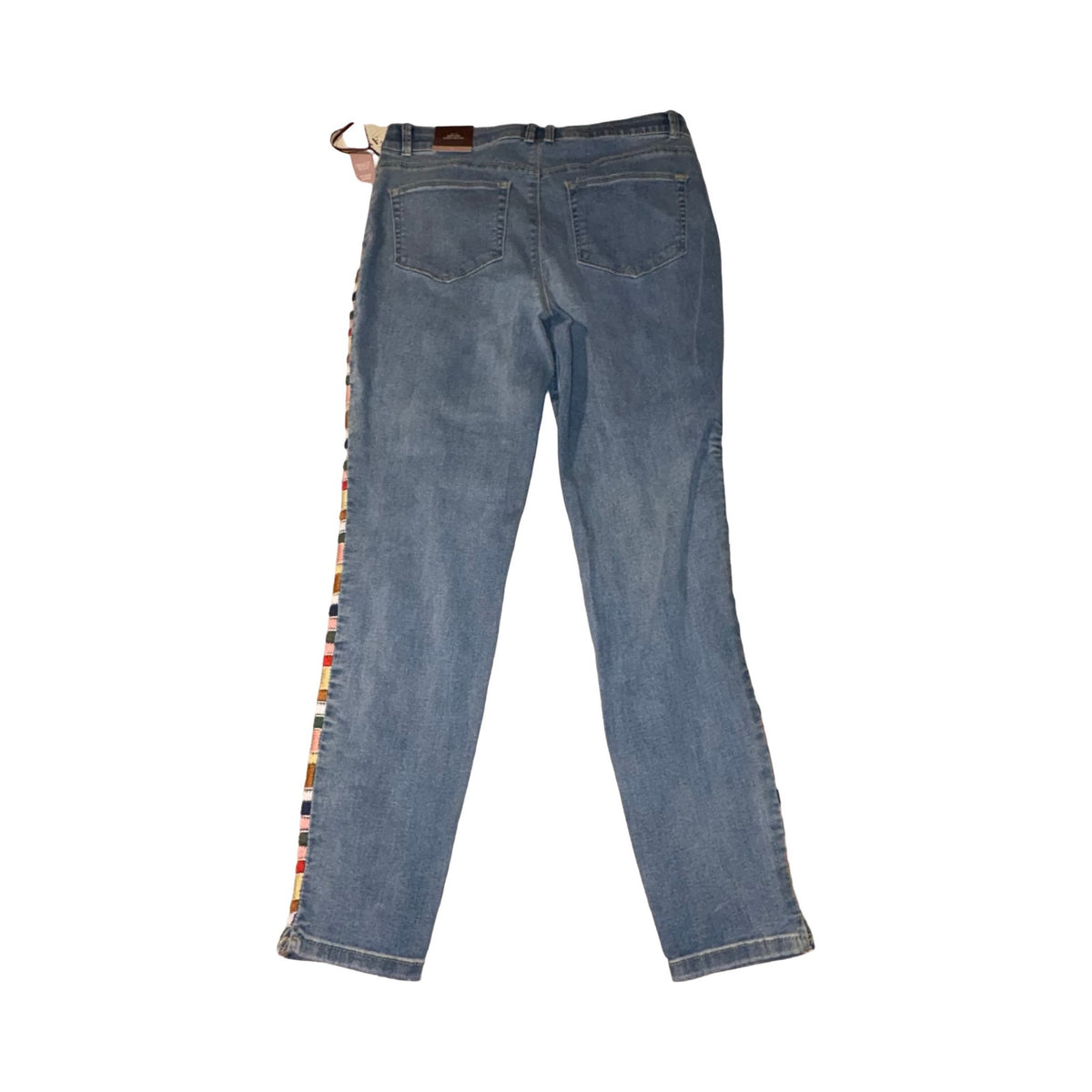 Knox Rose Woman Embroidered Ankle Skinny Jeans - Size 12