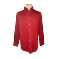 Ralph Lauren Polo Men's Classic Fit Red Button Down Shirt- Size L