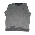 Under Armour Rival Fleece Crewneck Sweatshirt Gray Men's Large