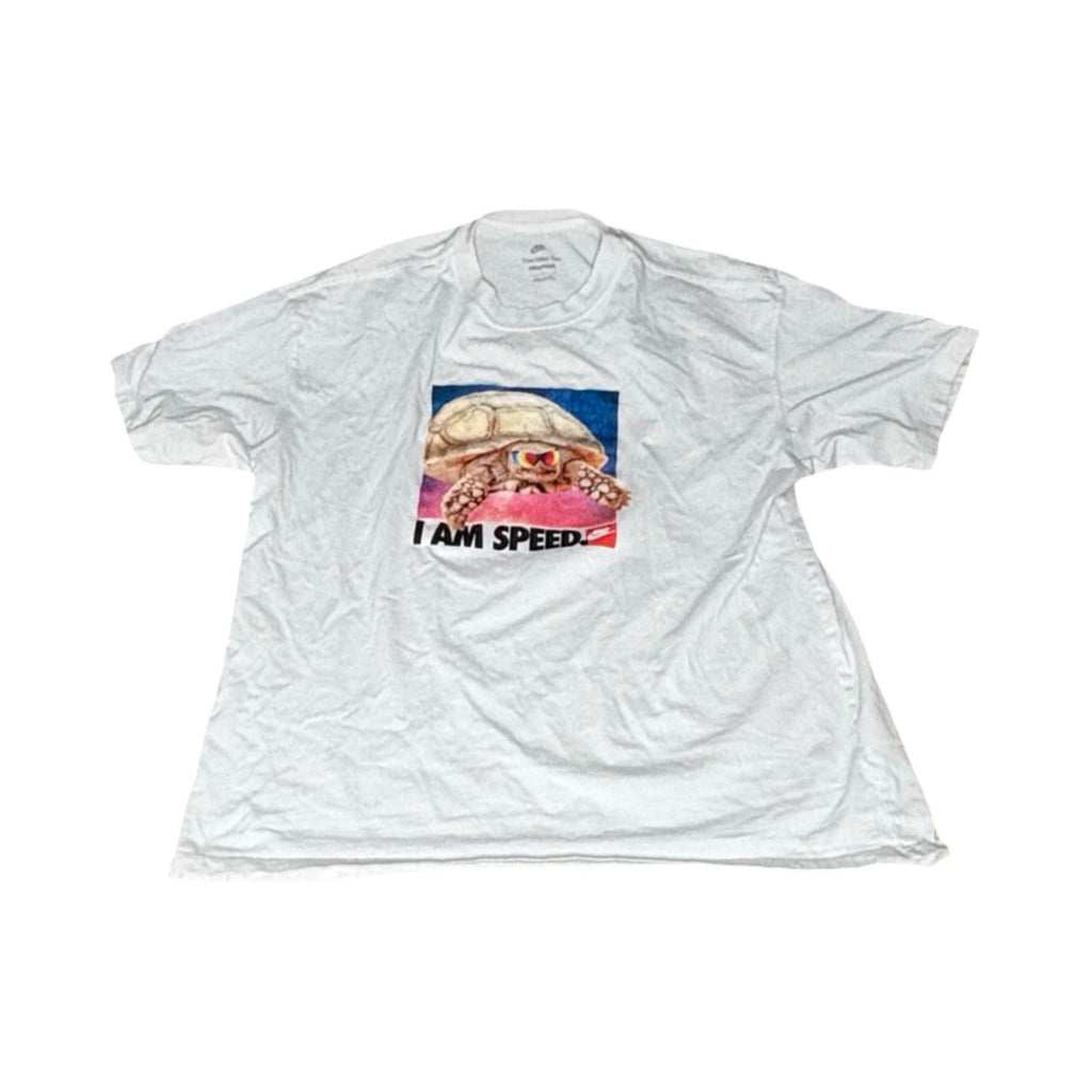 Vintage Nike 'I AM SPEED' Turtle Graphic T-Shirt - Men’s XL