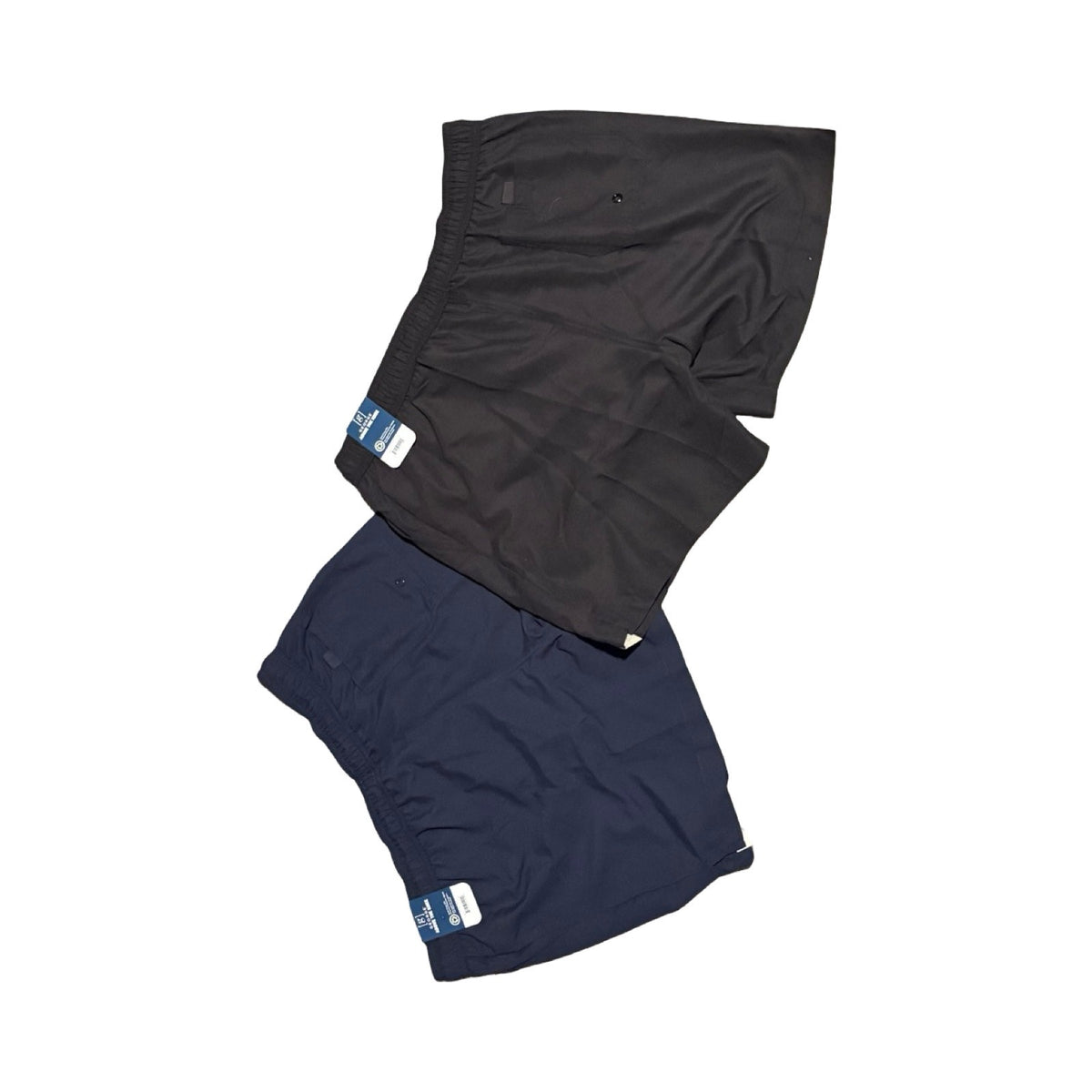 Men's Black/Navy Swim Trunks 6" Inseam - New With Tags