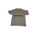 Cat Mom Graphic T-Shirt – Cute Ginger Cat Tee Gray (Women’s Size L)
