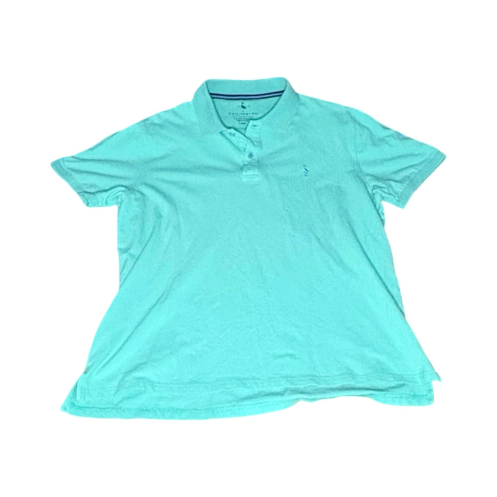 TailorByrd Collection Men's Mint Green Polo Shirt - Mens Size L