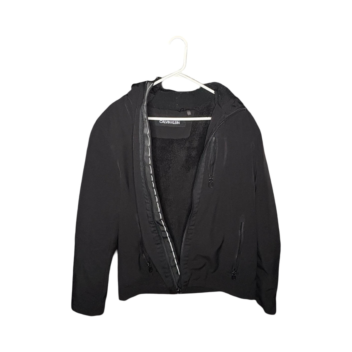 Calvin Klein Soft Shell Hooded Jacket – Men's M