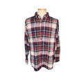 Weatherproof Vintage Men's Plaid Flannel Button-Down Shirt - Size L