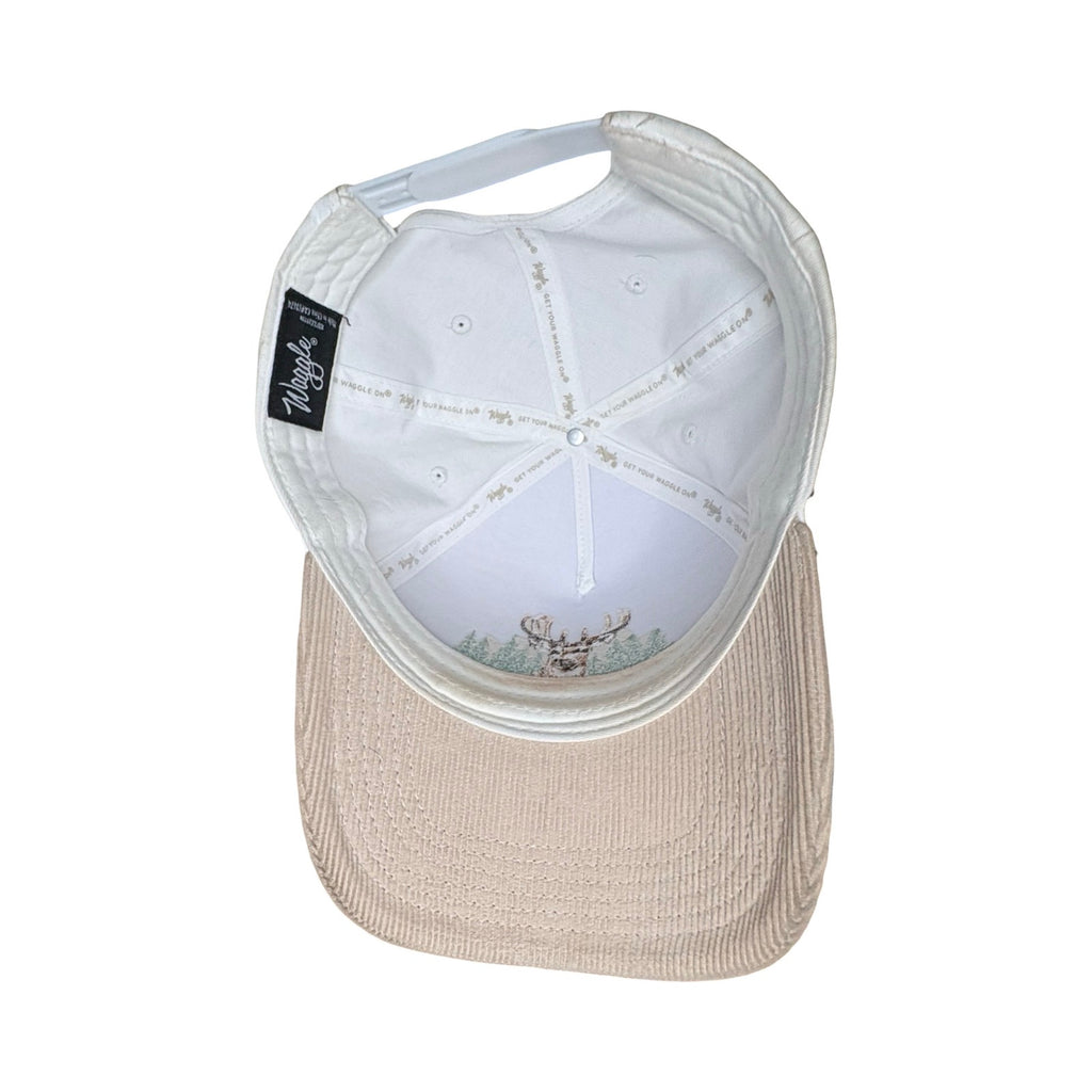 Waggle Buck Deer Outdoors Trucker Hat Snapback
