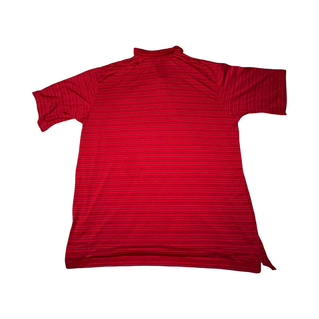 Pebble Beach Performance Striped Polo Shirt Men's XL