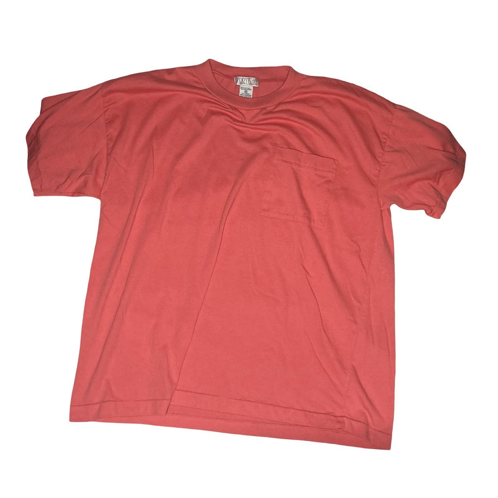 Lindsey Blake Pocket T-Shirt Pink Vintage Tee - Men's XL