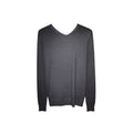 Express Men's Charcoal Grey V-Neck Cotton Blend Sweater, Size XL