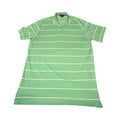 Polo Ralph Lauren Golf Striped Polo Shirt Mint Green & White - Mens XL
