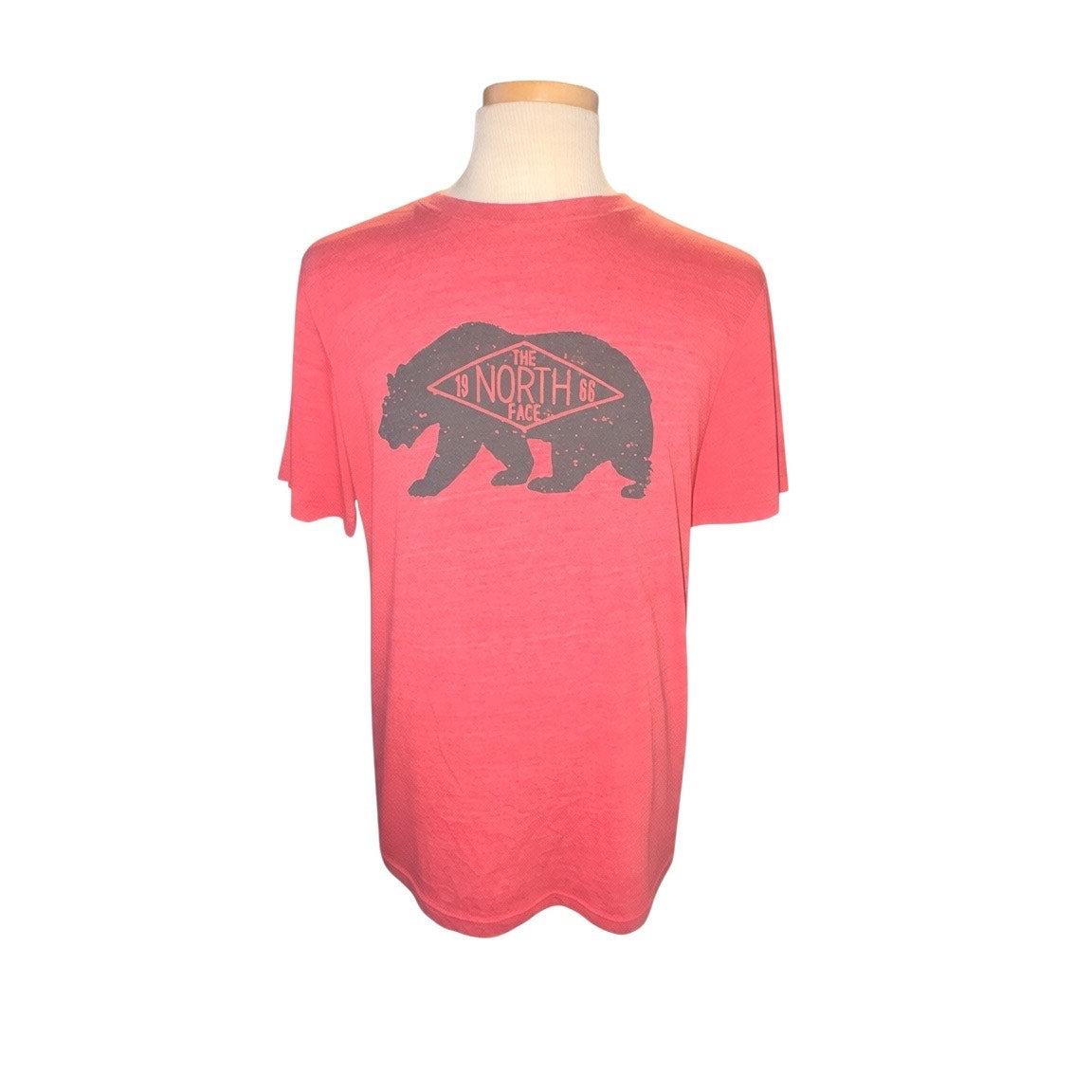 The North Face Bear Logo Graphic T-Shirt Red - Men's Large