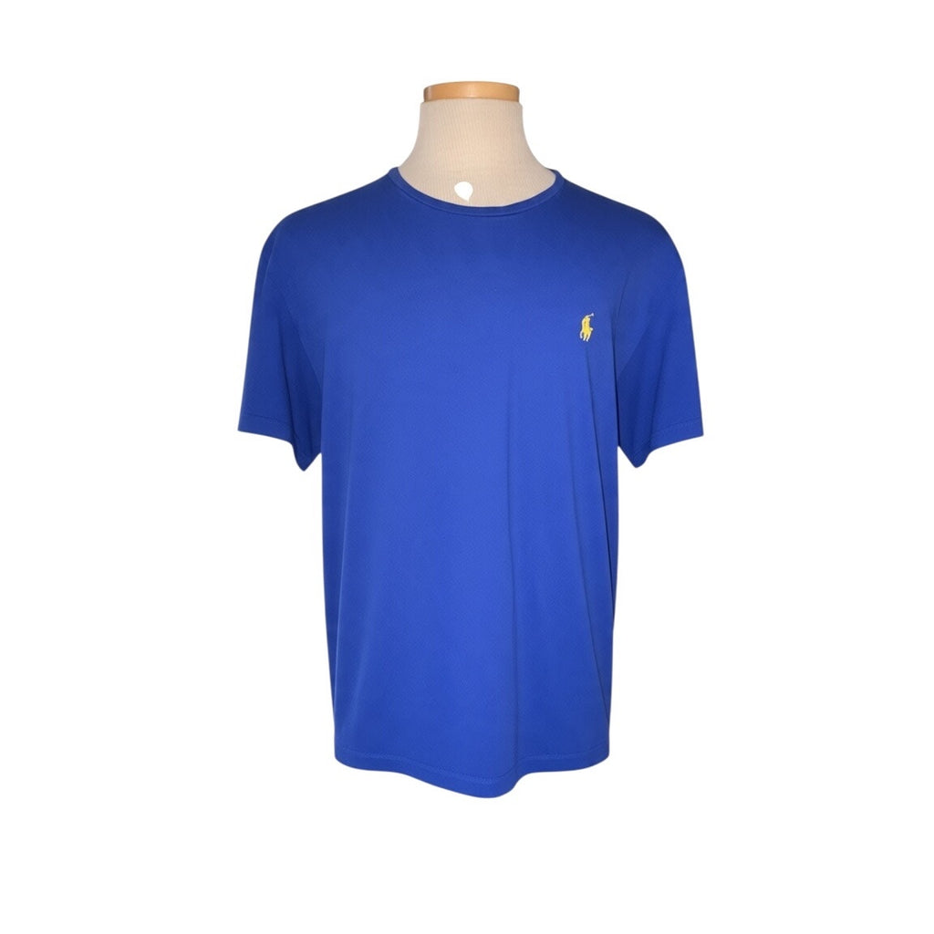 Set of 2 Polo Ralph Lauren Men's Classic Cotton T-Shirts - Red/Blue - Mens L