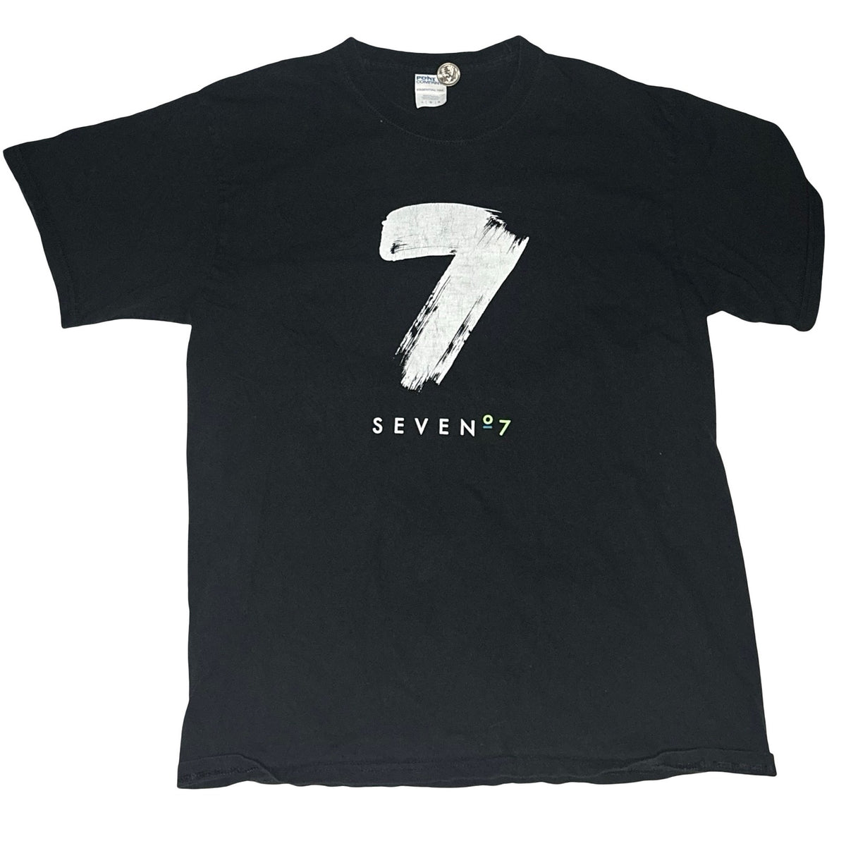 Port & Company SEVEN º7 Graphic T-Shirt Black - Men’s Size L