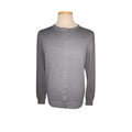 Lillusory Women's Classic Button-Down Knit Cardigan Sweater in Gray - Womens L