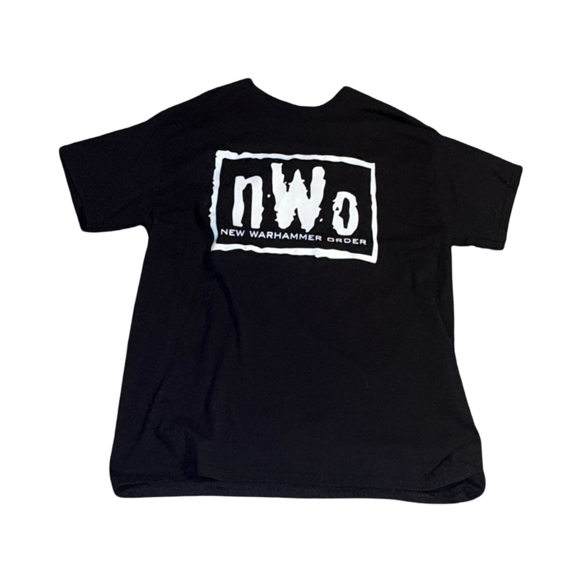 Vintage Mens NWO New Warhammer Order Parody Graphic T-Shirt - Size XL