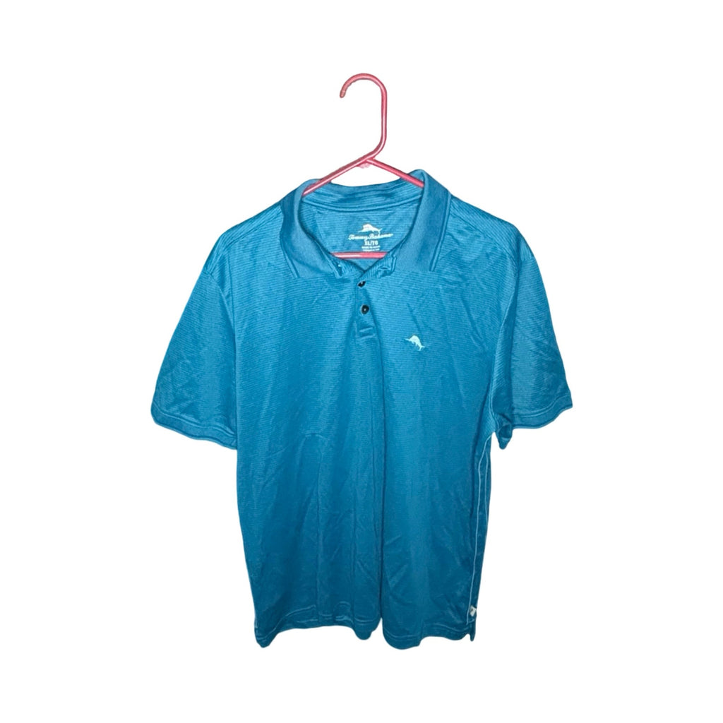 Tommy Bahama Blue Performance Polo Shirt Men's XL/TG