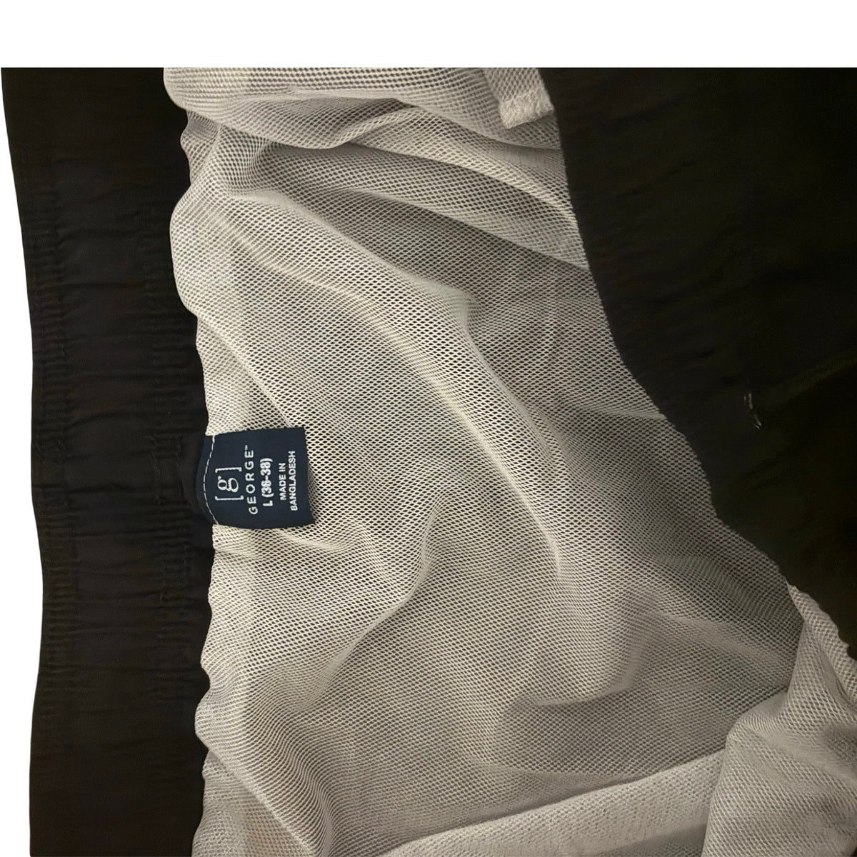 Men's Black/Navy Swim Trunks 6" Inseam - New With Tags