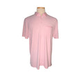 Good Man Brand Pink Slub Jersey Polo Shirt - Size L