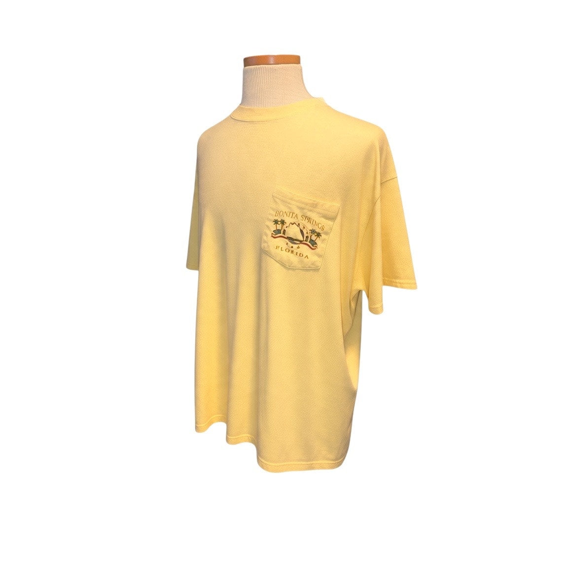 Vintage Guy Harvey Bonita Springs Florida Pocket T-Shirt - Mens Size XL
