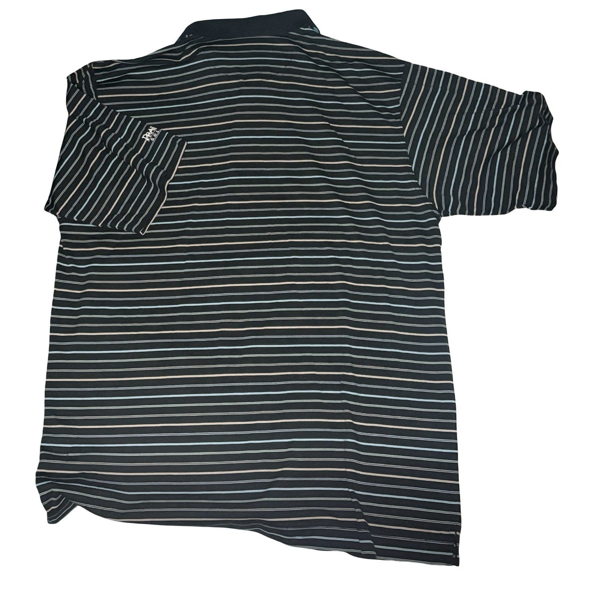 Cutter & Buck / Prairie View Golf Club Striped Performance Polo – Men's XL