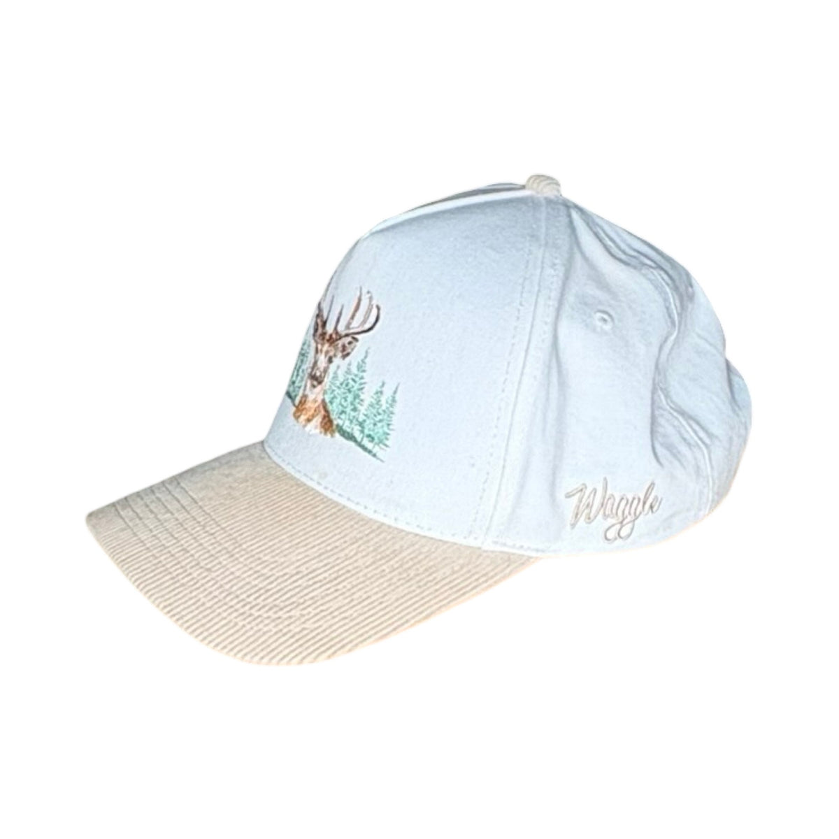 Waggle Buck Deer Outdoors Trucker Hat Snapback